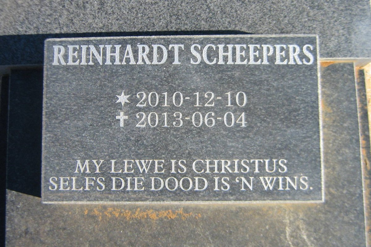 SCHEEPERS Reinhardt 2010-2013