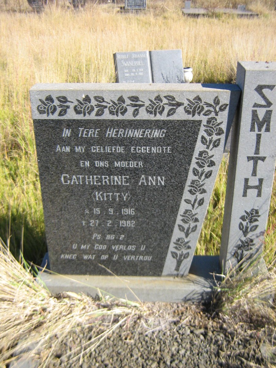 SMITH Catherine Ann 1916-1982