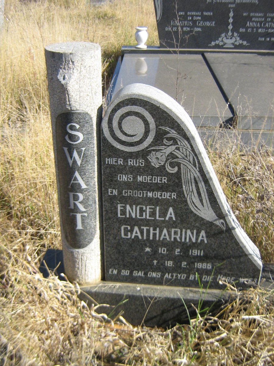 SWART Engela Catharina 1911-1985