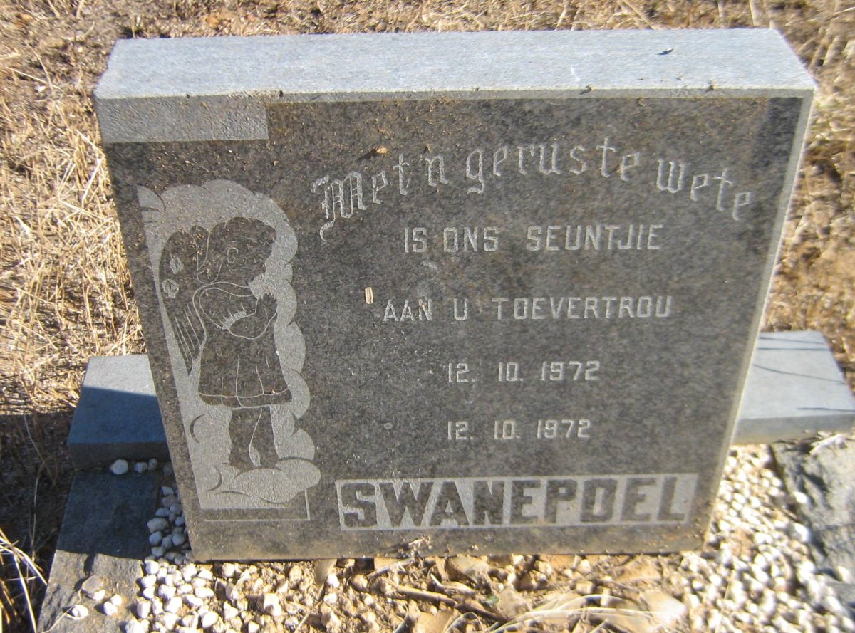 SWANEPOEL Seuntjie 1972-1972
