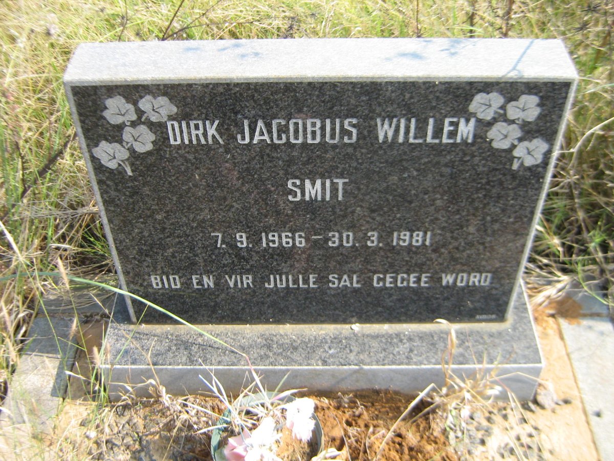 SMIT Dirk Jacobus Willem 1966-1981