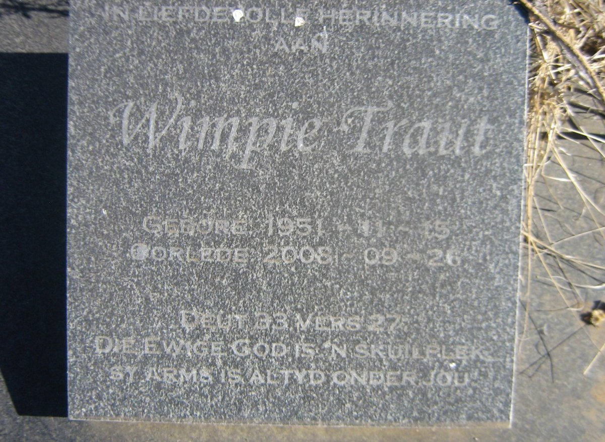 TRAUT Wimpie 1951-2008