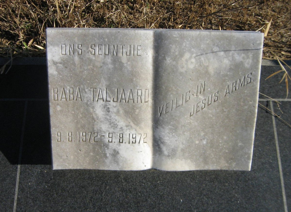 TALJAARD 1972-1972