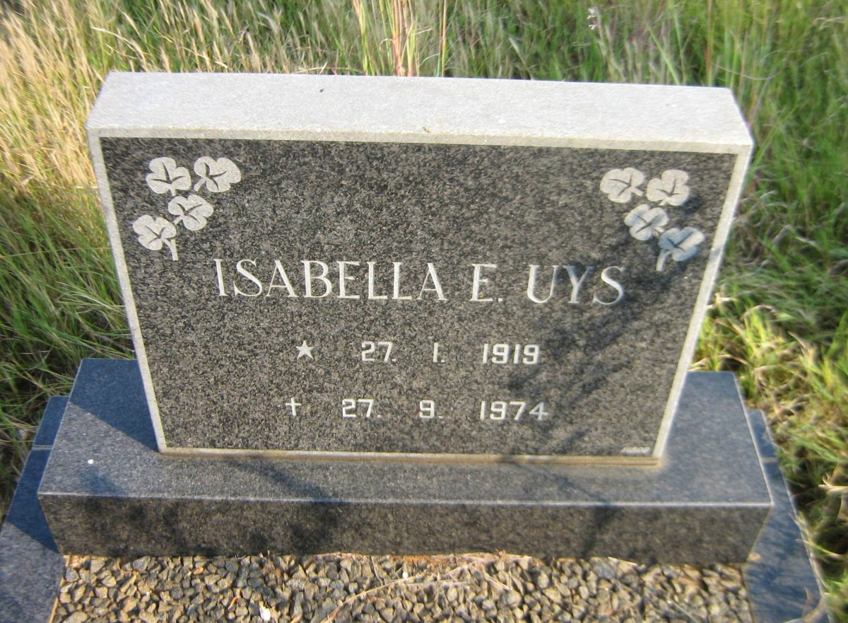 UYS Isabella E. 1919-1974