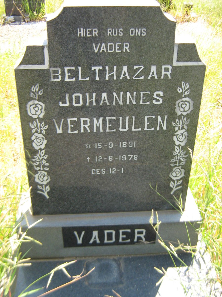 VERMEULEN Belthazar Johannes 1891-1978