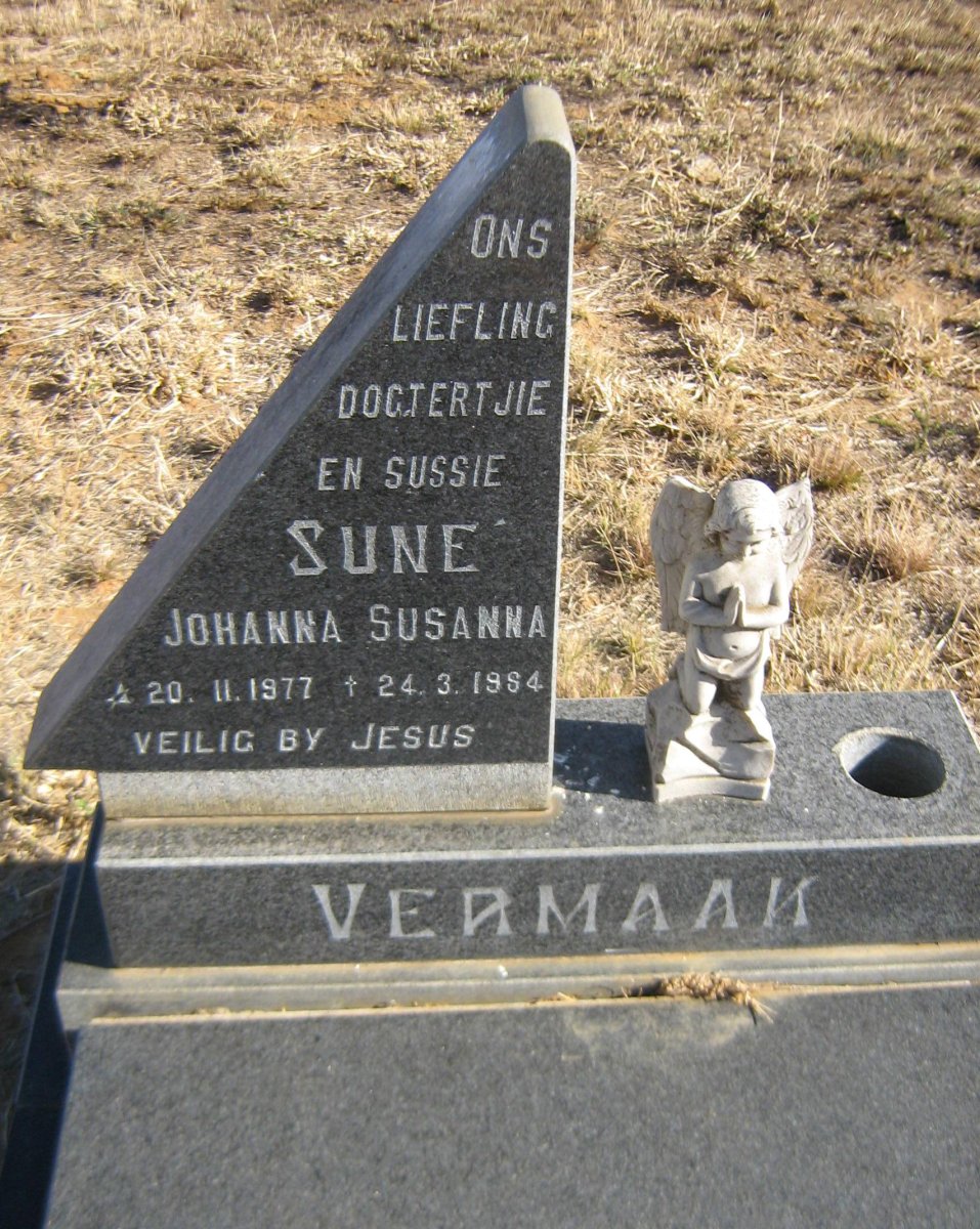 VERMAAK Johanna Susanna 1977-1984
