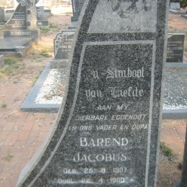 LANGE Barend Jacobus, de 1907-1960 &amp; Elizabeth 1905-1980
