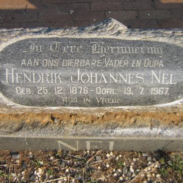 NEL Hendrik Johannes 1876-1967