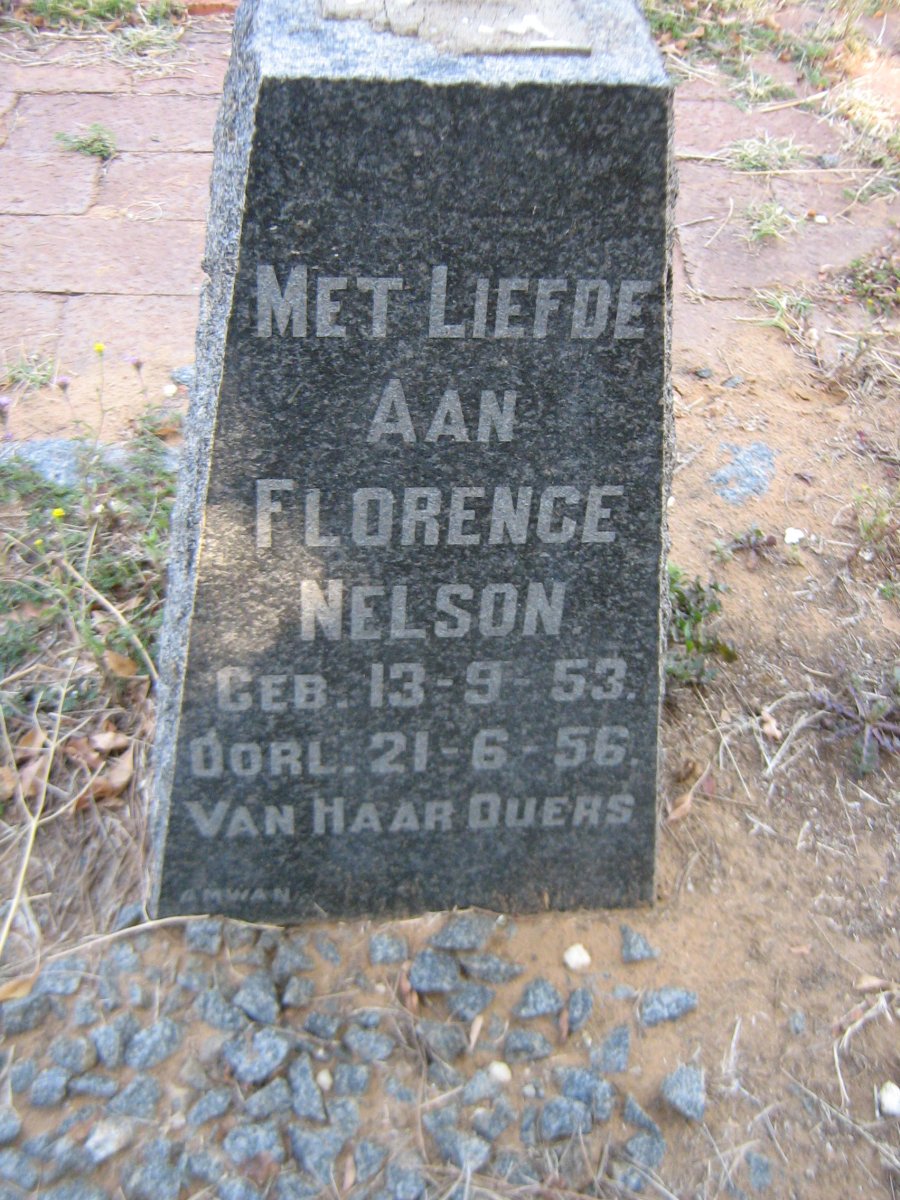 NELSON Florence 1953-1956
