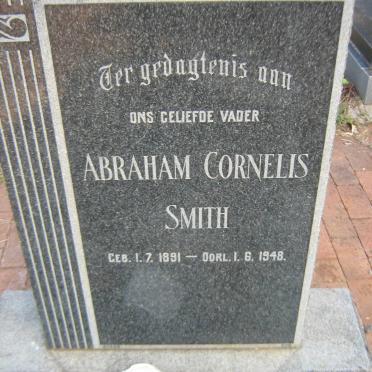 SMITH Abraham Cornelis 1891-1948