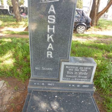 ASHKAR Marie nee SHAHIA 1907-1983
