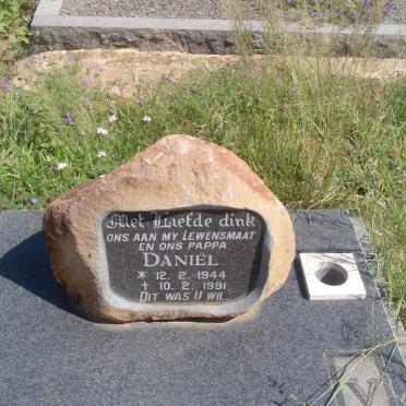 BERG Daniel, van der 1944-1991