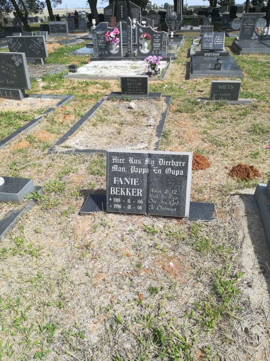 BEKKER Fanie 1919-1996