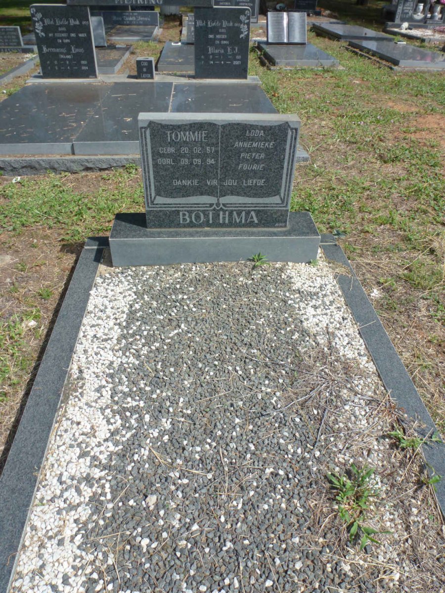 BOTHMA Tommie 1957-1994