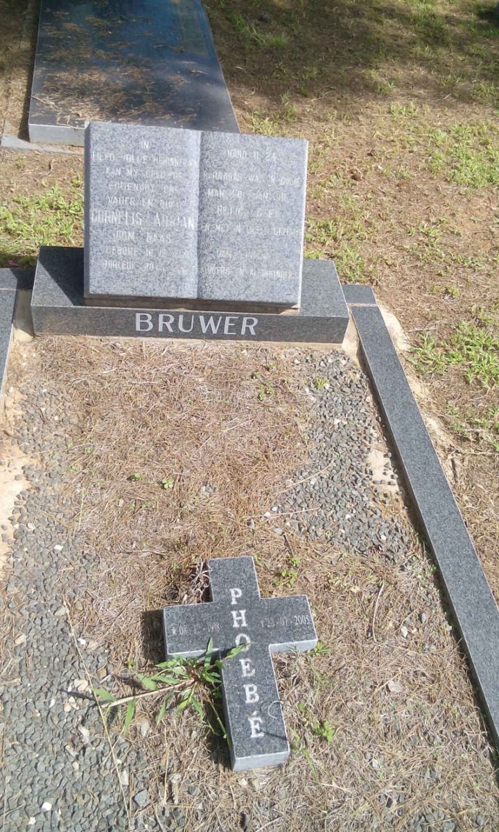 BRUWER Cornelis Adrian 1912-19?? &amp; Phoebe 1918-2005