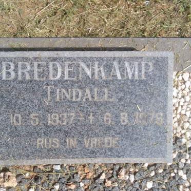 BREDENKAMP Tindall 1937-1976