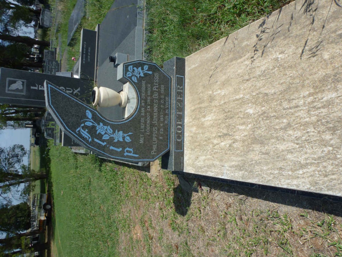 COETZER Phillippus Johannes du Plessis 1957-1989