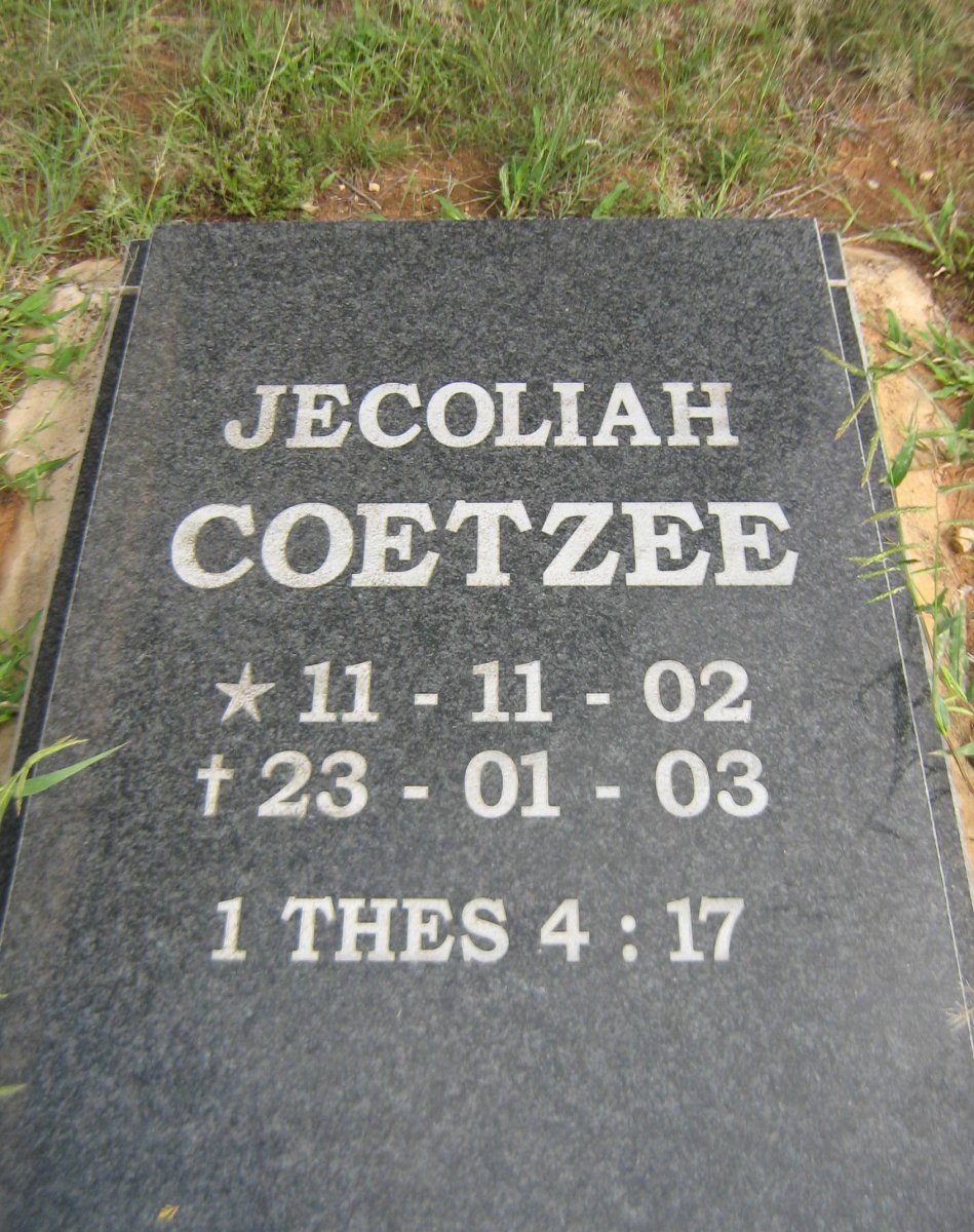 COETZEE Jecoliah 2002-2003