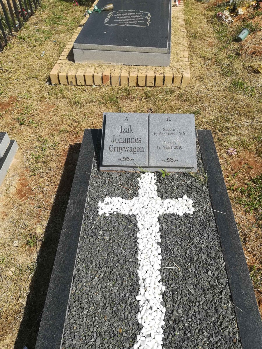 CRUYWAGEN Izak Johannes 1949-2016