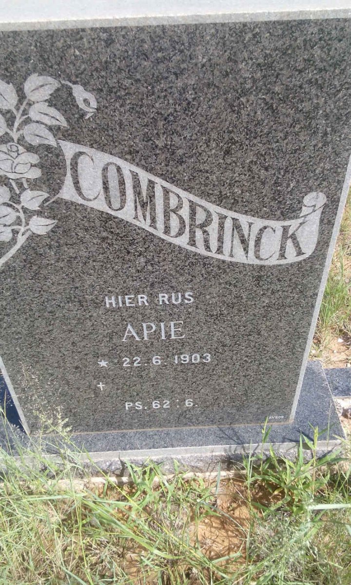 COMBRINCK Apie 1903-