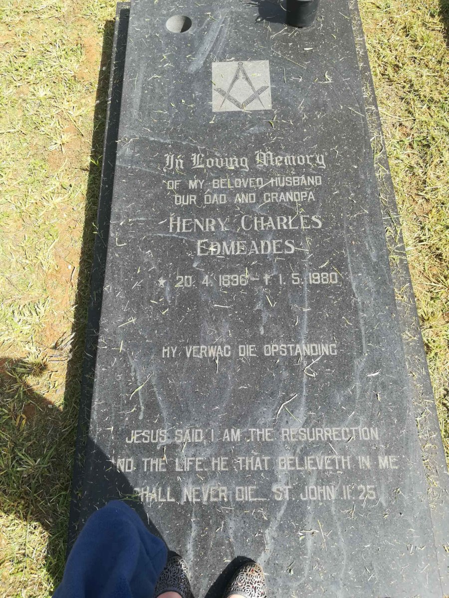 EDMEADES Henry Charles 1896-1980