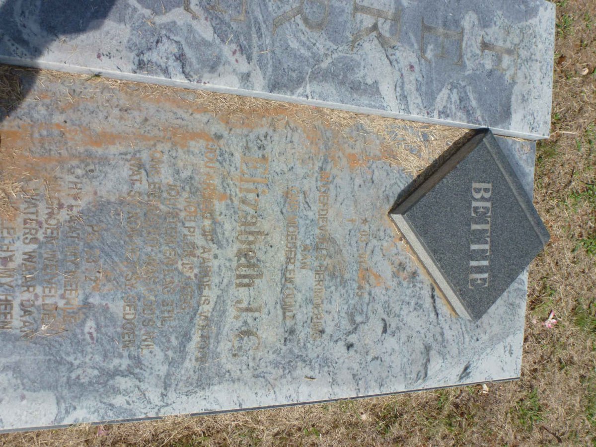 FERREIRA Hendrik Pieter 1941-2000 &amp; Elizabeth J.C. 1945-
