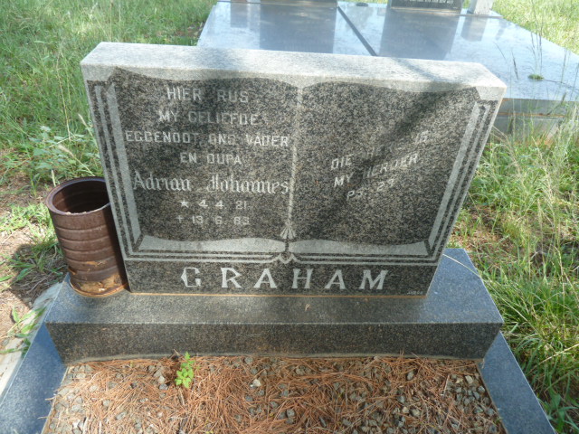 GRAHAM Adrian Johannes 1921-1983