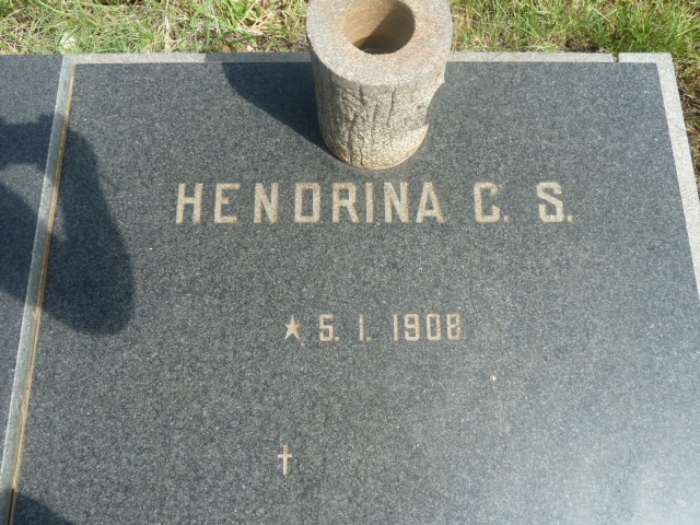 GROENEWALD Hendrina C.S. 1908-