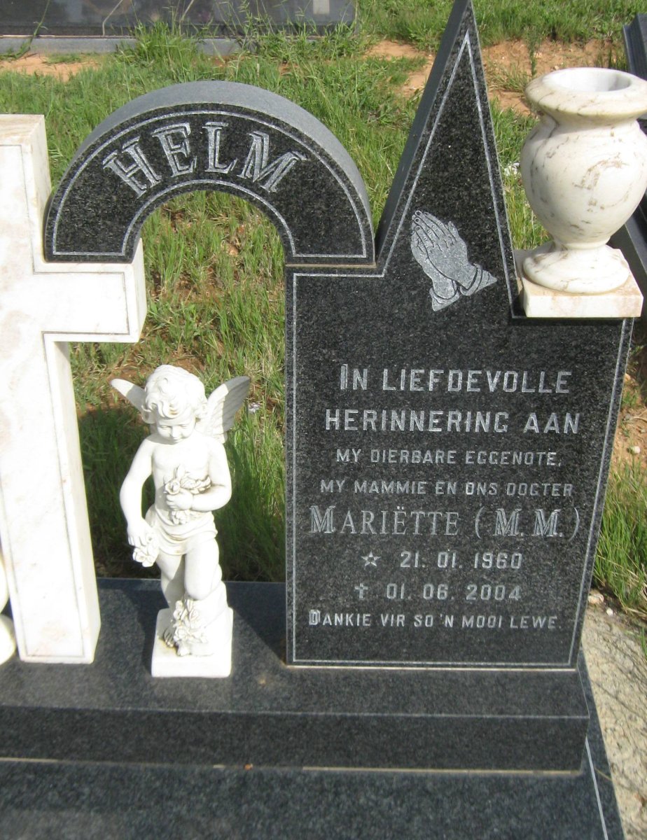 HELM M.M. 1960-2004