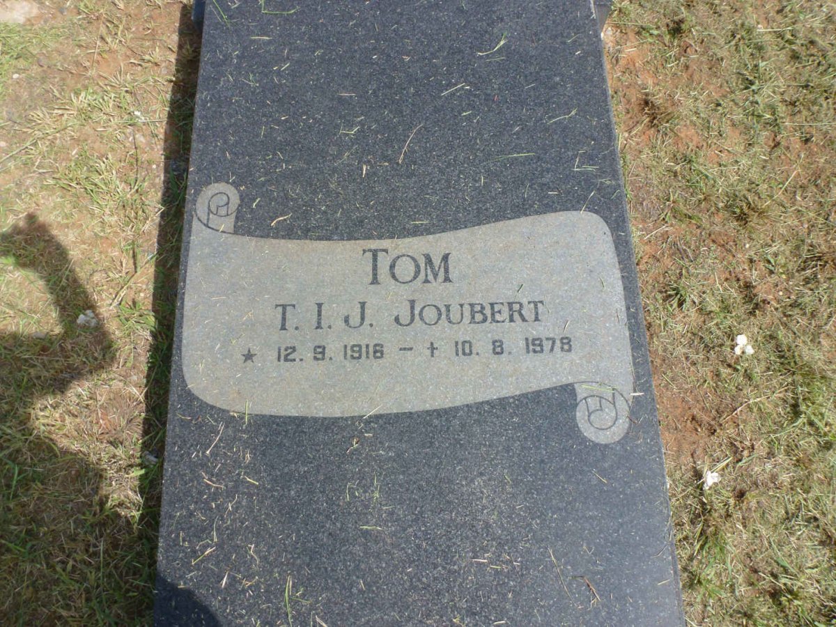 JOUBERT T.I.J. 1916-1978