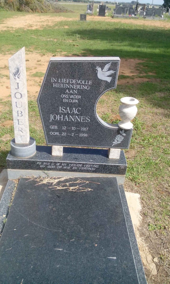 JOUBERT Isaac Johannes 1917-1998