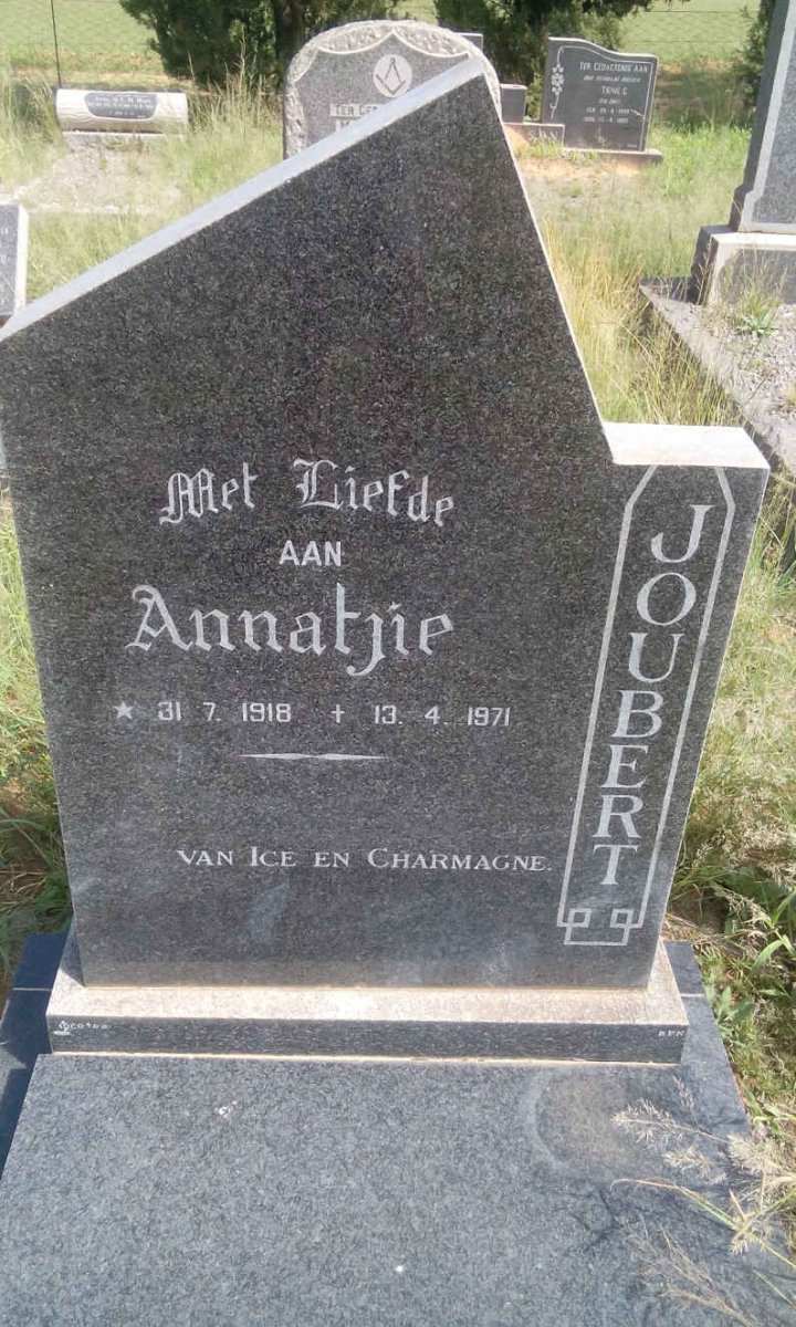 JOUBERT Annatjie 1918-1971
