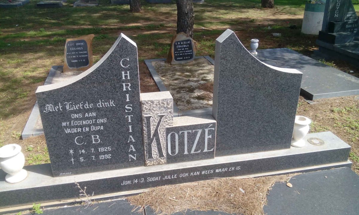 KOTZÉ C.B. 1925-1992