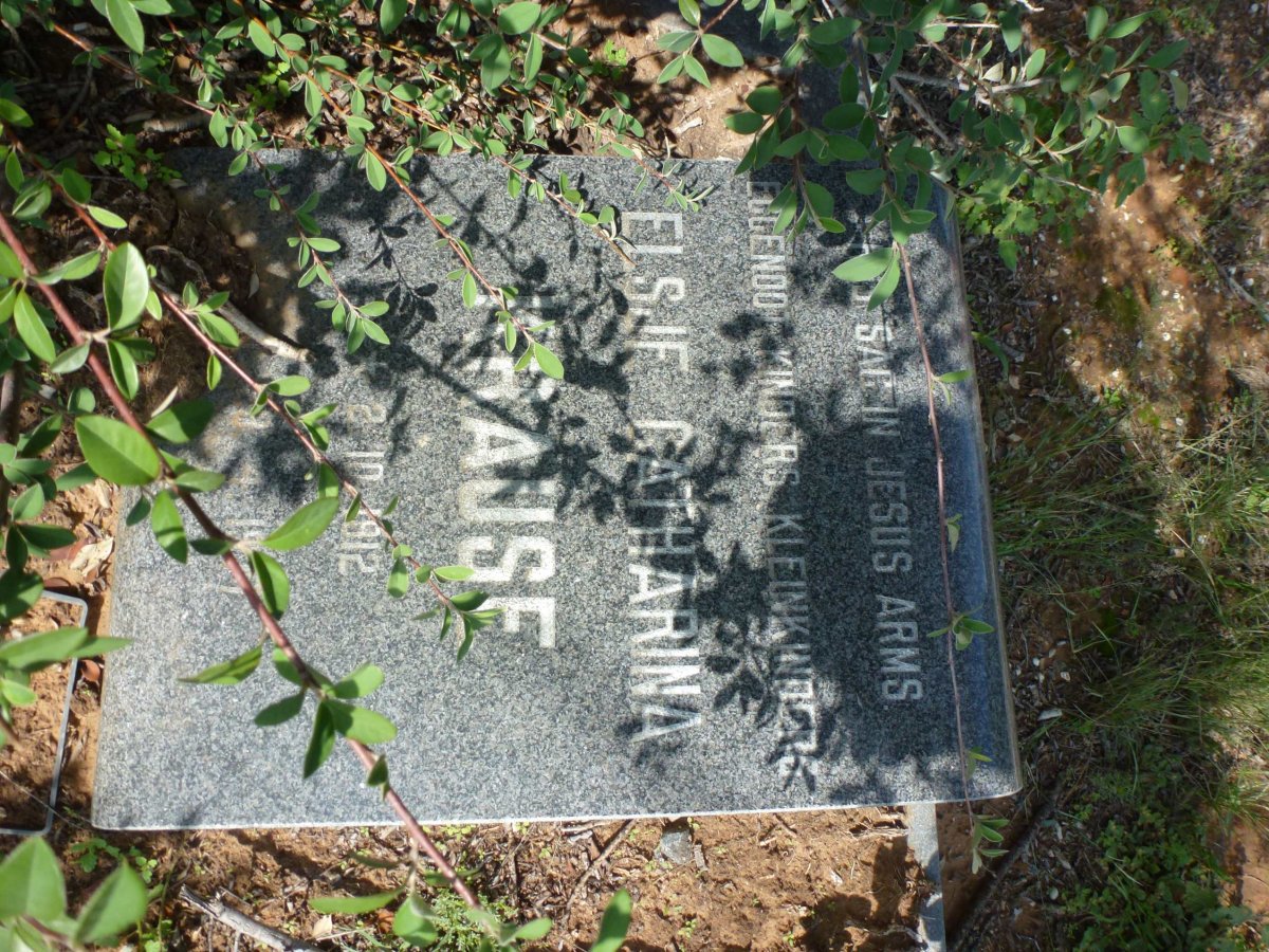 KRAUSE Elsje Catharina 1912-19??