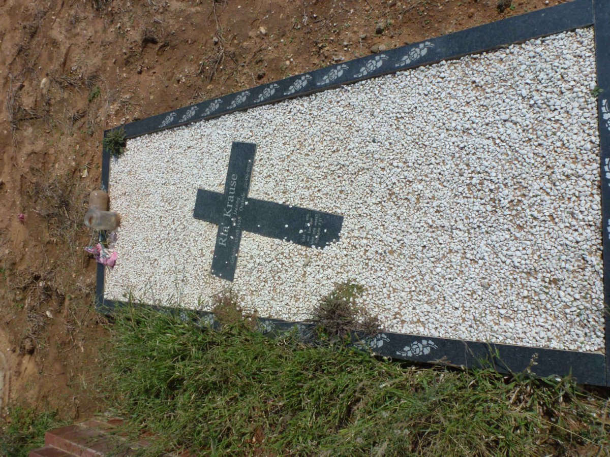 KRAUSE Ria nee MEIRING 1928-2011