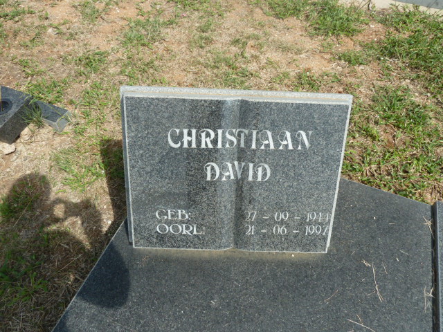 LOUW Christiaan David 1944-1997