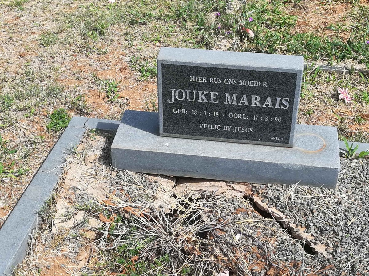 MARAIS Jouke 1918-1996