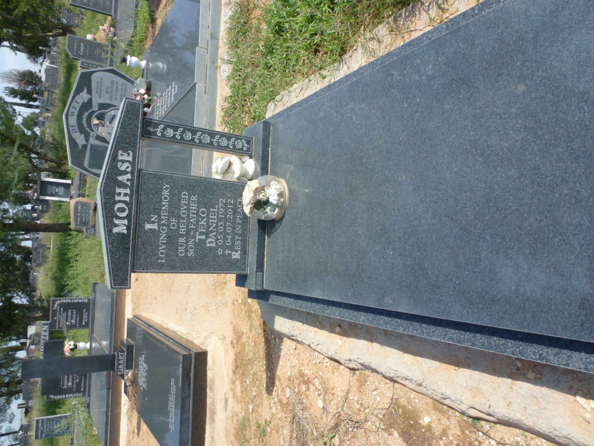 MOHASE Teko Daniel 1972-2012