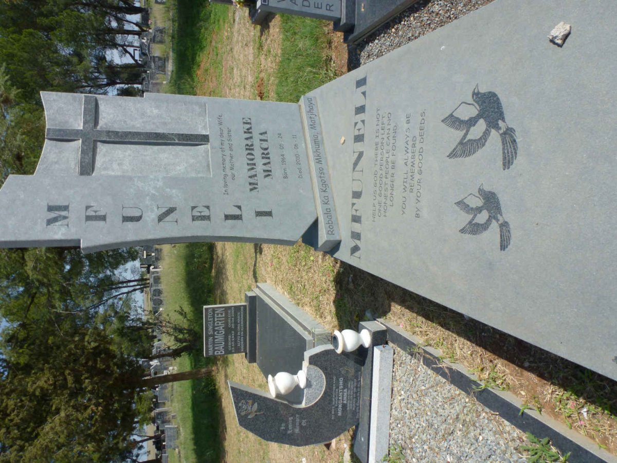MFUNELI Mamorake Marcia 1964-2010
