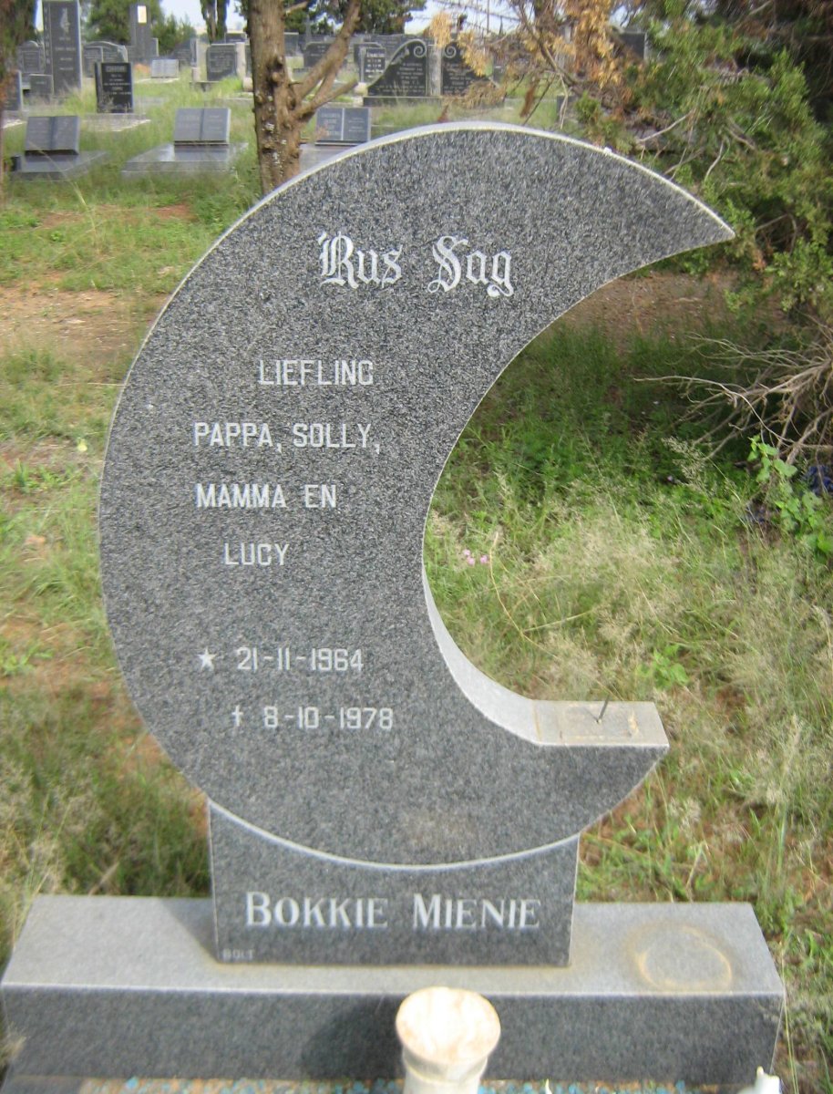 MIENIE Bokkie 1964-1978