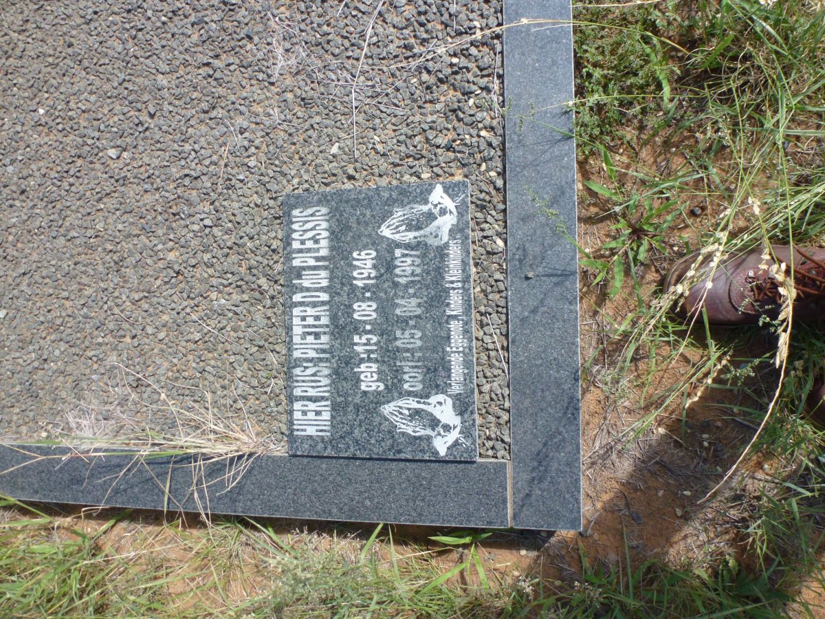 PLESSIS Pieter D., du 1946-1997