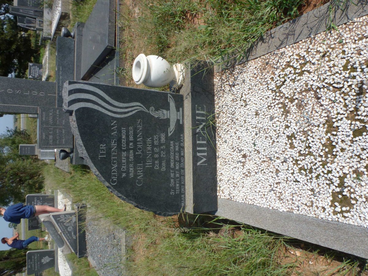 MIENIE Carel Johannes Hendrik 1935-1966