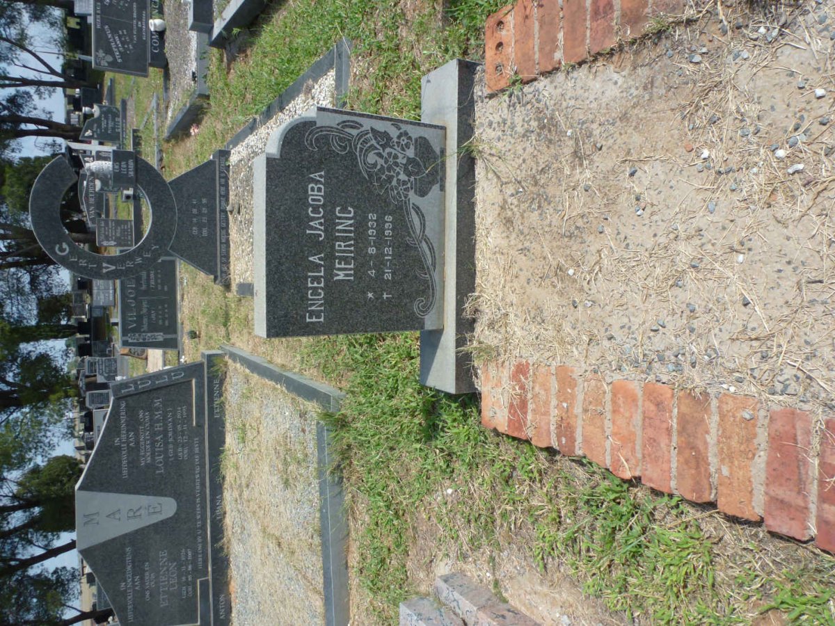 MEIRING Engela Jacoba 1932-1996