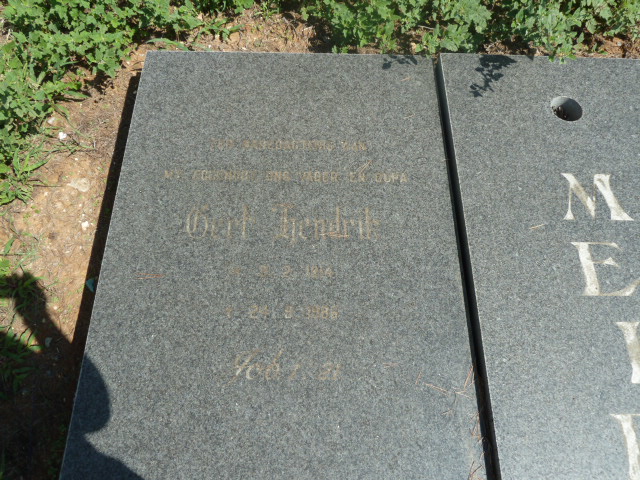 MEIRING Gert Hendrik