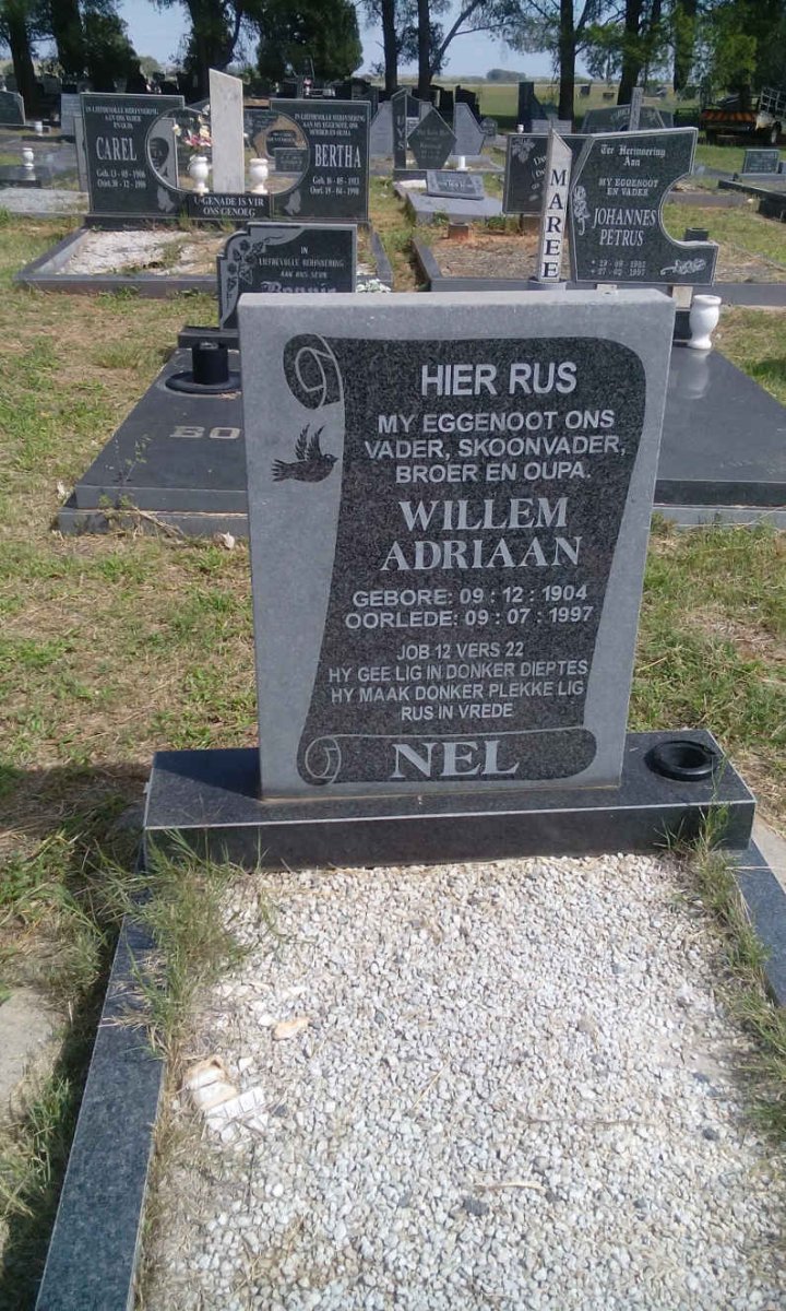 NEL Willem Adriaan 1904-1997