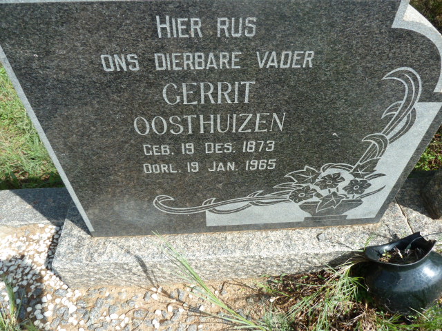 OOSTHUIZEN Gerrit 1873-1965