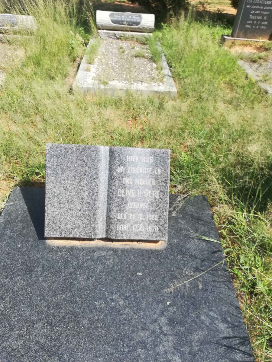 OTTO Olive H. nee STONE 1929-1970