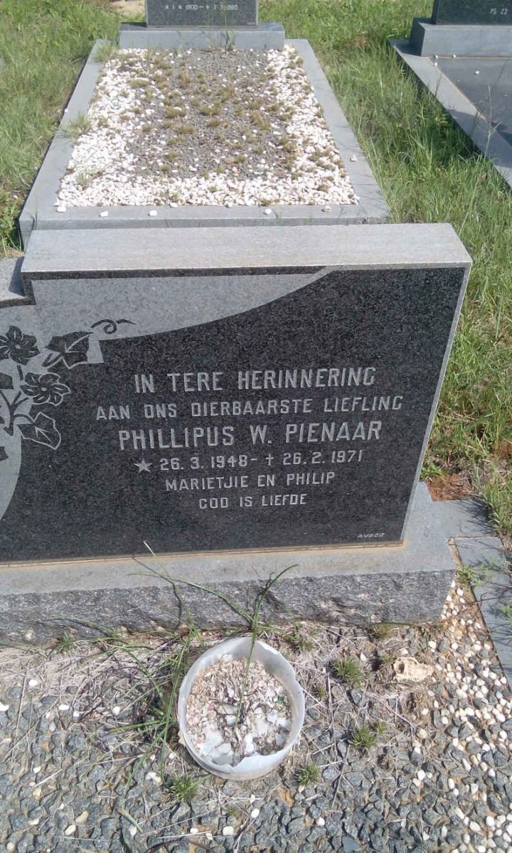 PIENAAR Phillipus W. 1948-1971