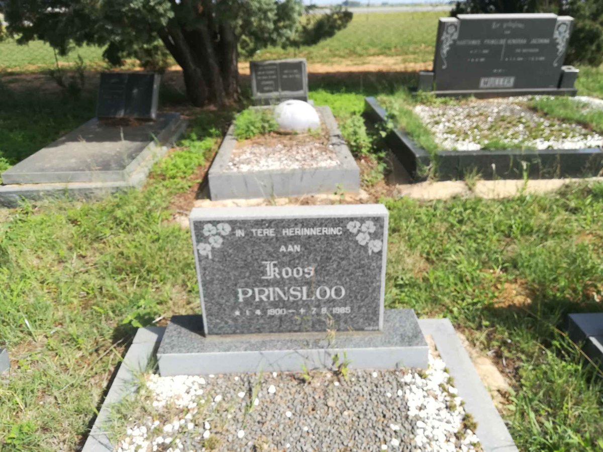 PRINSLOO Koos 1900-1985