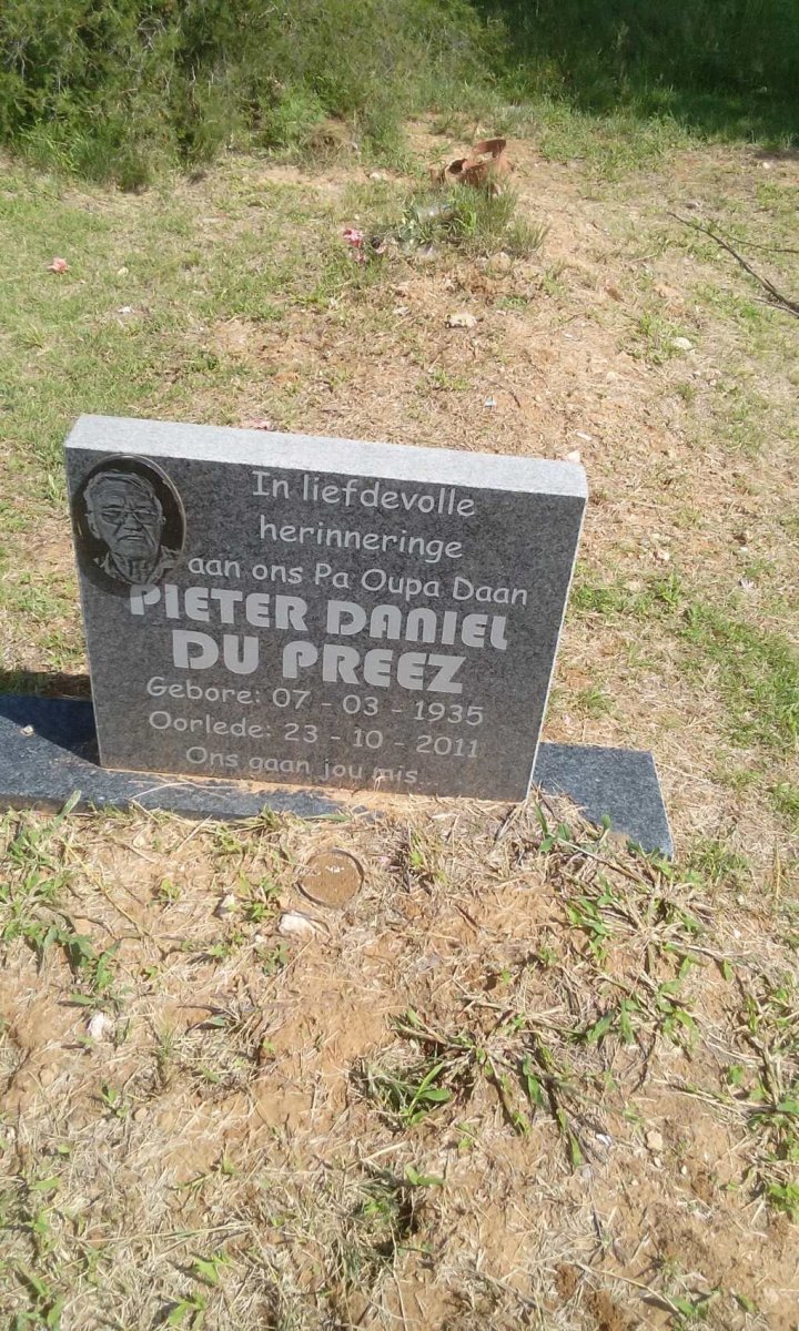 PREEZ Pieter Daniel, du 1935-2011